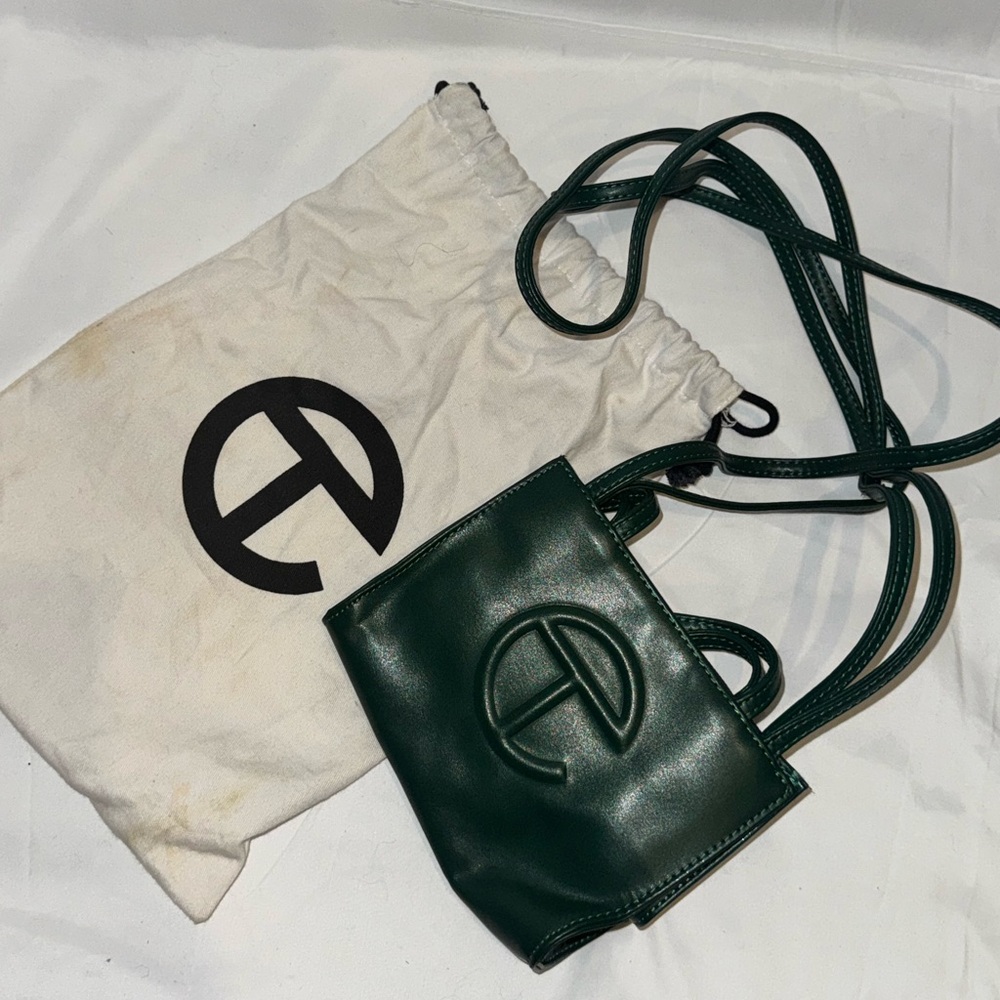 Telfar Green Mini Bag